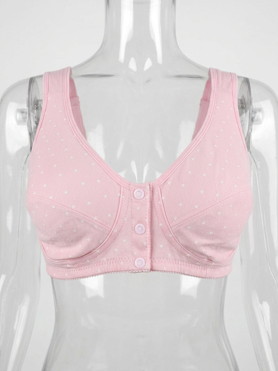 3 Button Bra