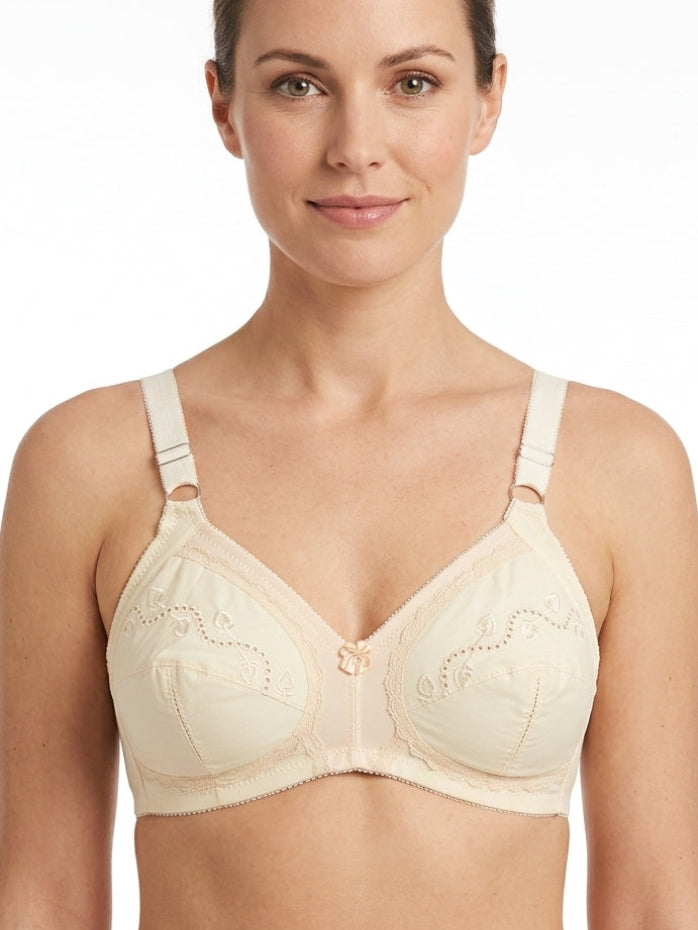 Classic Cotton Bra - Skin