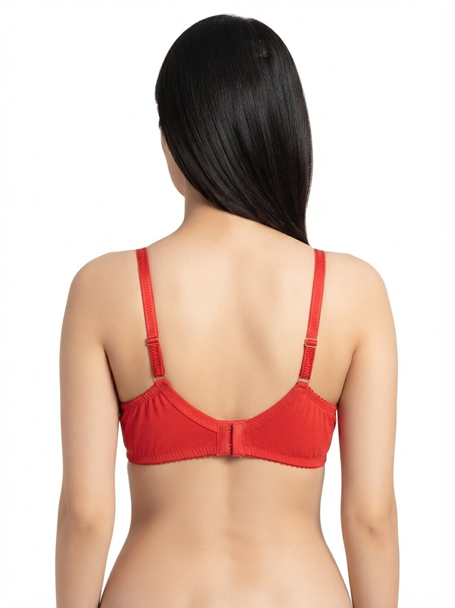 Cotton Embroidery Bra