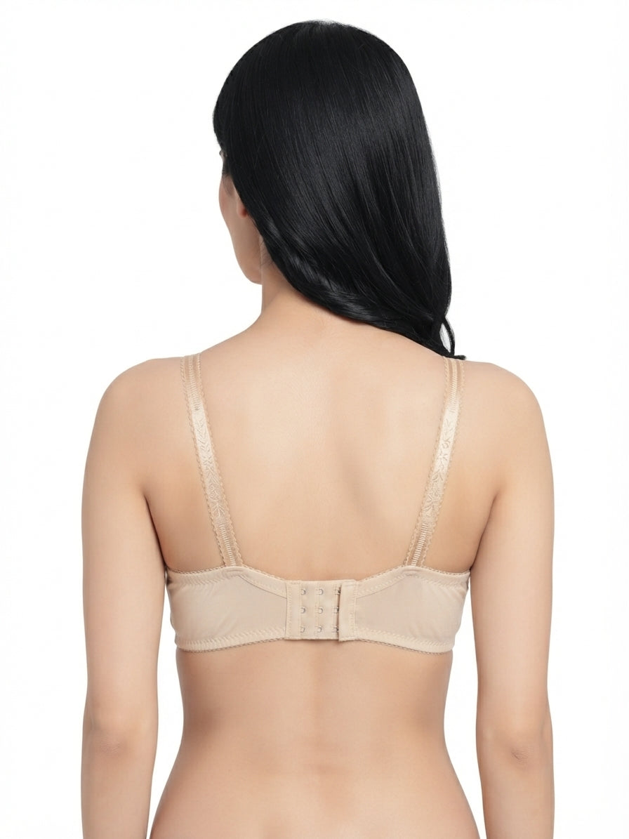 Cotton Embroidery Bra