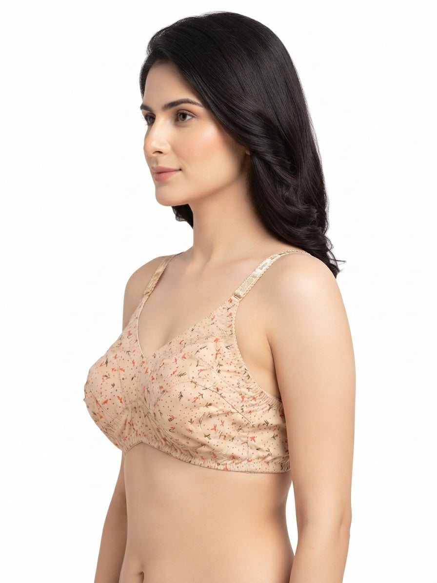 Cotton Print bra