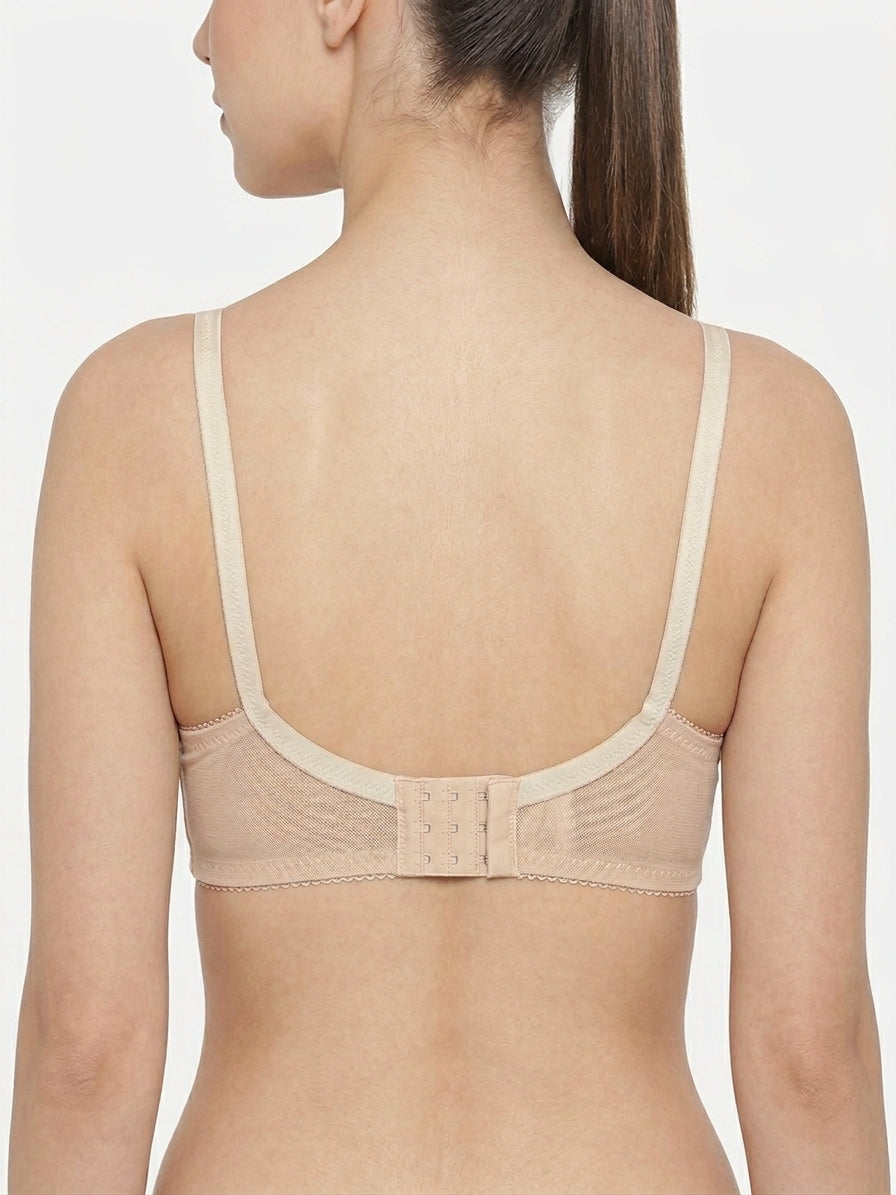 Elegance Embroidery Cotton Bra (625)