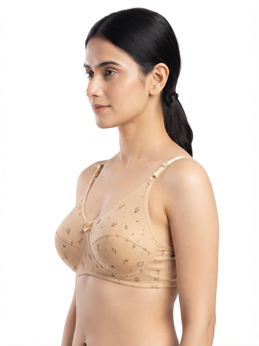 Slik Black Dim Bra