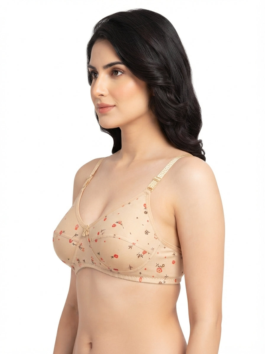 Slik Printed Bra