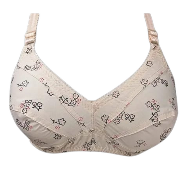 PRINT COTTON PLUS BRA